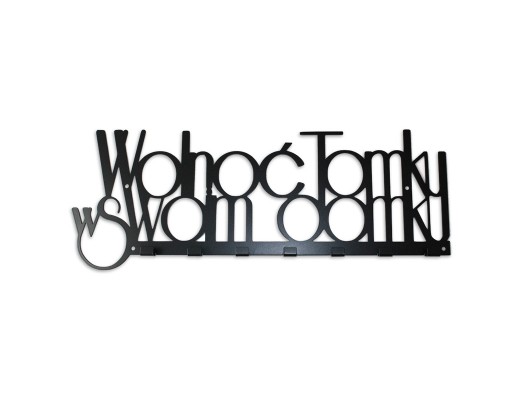 Wieszak na ścianę Wolnoć Tomku decolicious