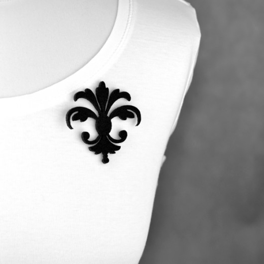  FeltGreekDecor felt label