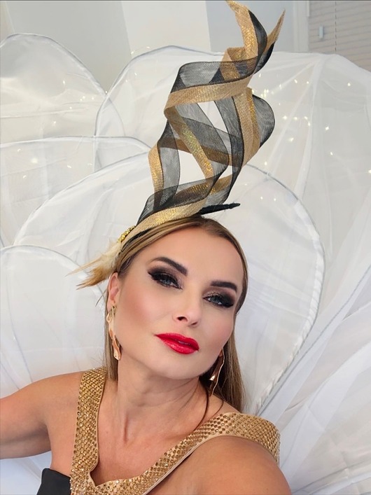 fascynatory Fascynator AMIRA CZARNY ZŁOTY / inne kolory