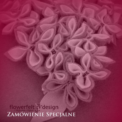 Zamówienie specjalne FlowerFelt Design