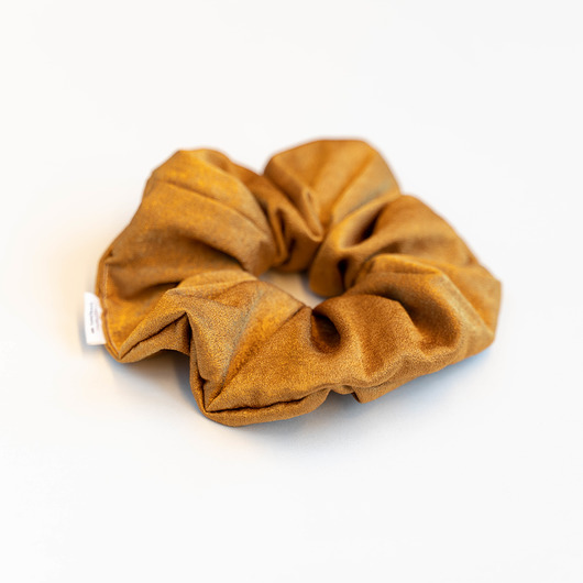 Big scrunchie GOLD wu handmade
