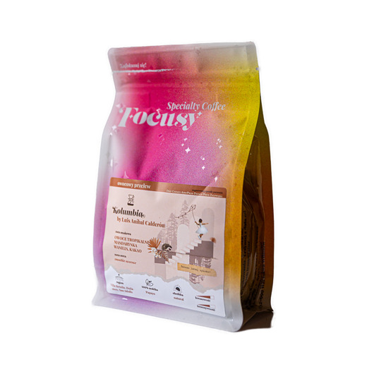 kuchnia - różne Kawa ziarnista KOLUMBIA by Luis Anibal Calderón owocowy przelew 250 g