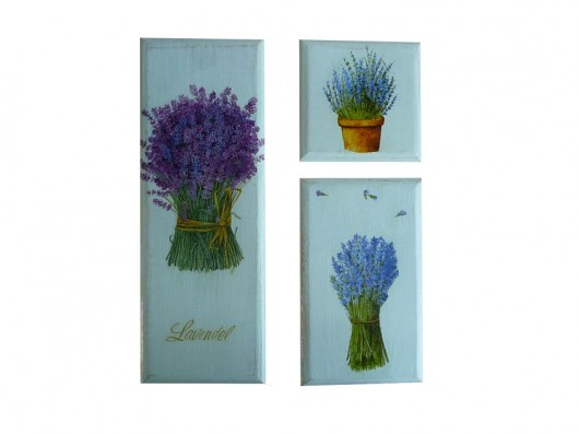 Tryptyk LAVENDE caramello