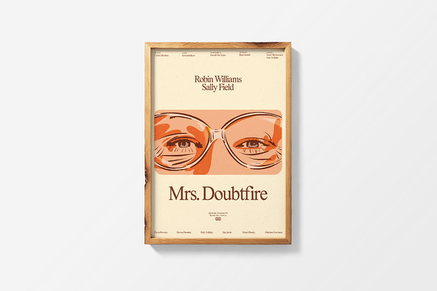 plakaty Mrs.doubtfire x poster