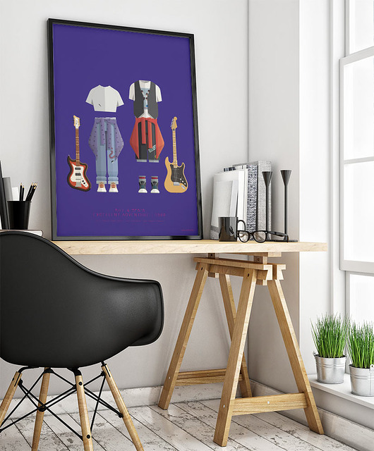 plakaty Bill & Ted - plakat 50x70 cm fine art