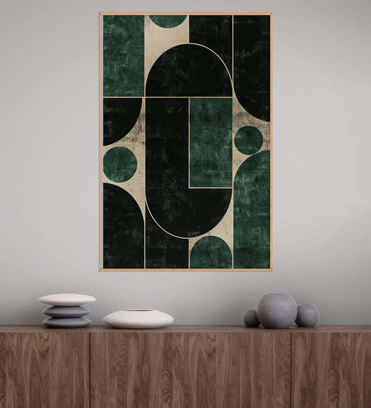 plakaty Geometria natury - Plakat, druk - Minimalizm, Boho, Loft #8