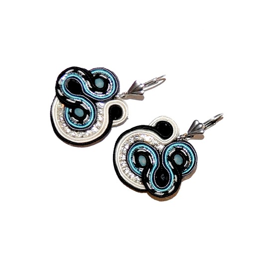 kolczyki soutache Sutaszowe kolczyki ALENTEJO