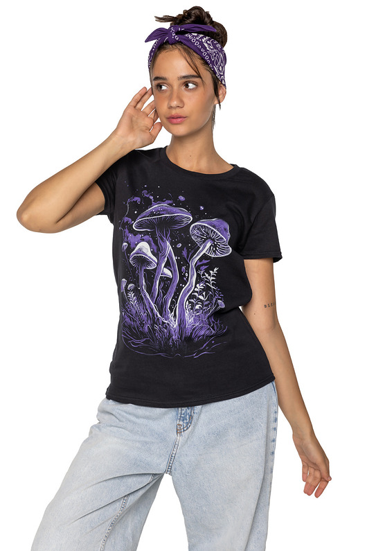 t-shirt damskie T-shirt damski UNDERWORLD Mushrooms
