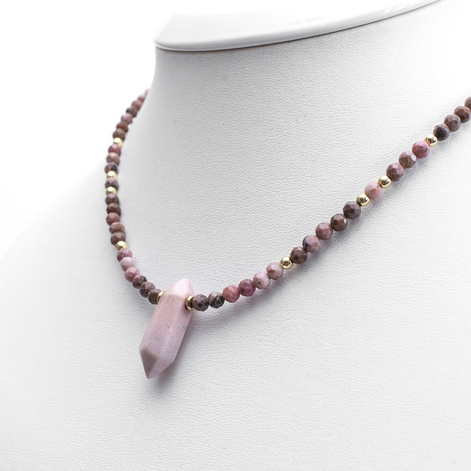 naszyjniki - inne Naszyjnik "Różana Aura" - Esencja Miłości i Harmonii