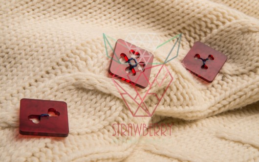 Guziki_ STRAWBERRY _ I  heart you... - M StrawberryBrand