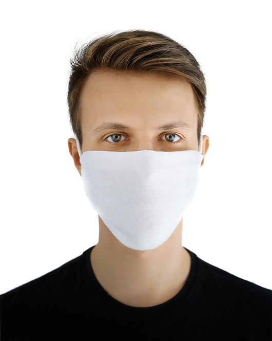 maseczki ochronne Maseczka bawełniana z filtrem Biała