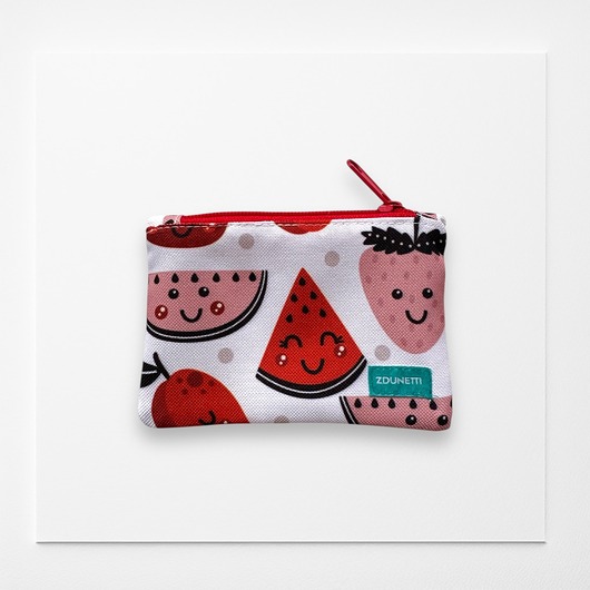 akcesoria różne Portfelik mini - owoce