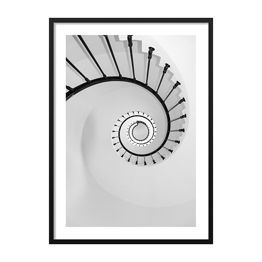 Twisted stairs No.2, Poster mermer
