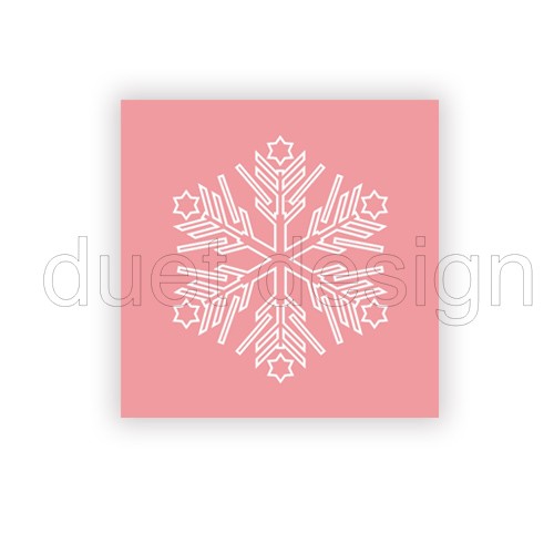 Magnes śnieżka 033  duet design Duet design