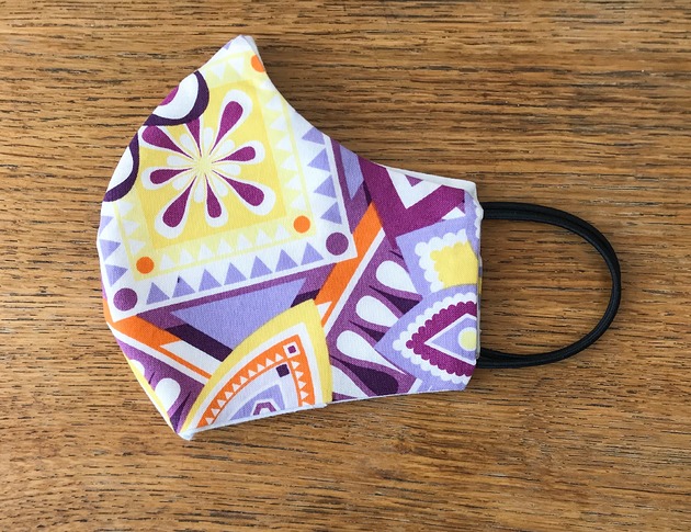 Bawełniana maseczka ochronna Nessy Patchwork