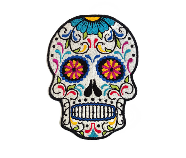 Naszywka Sugarskull ZAMÓWIENIE INDYWIDUALNE HafnaHaft