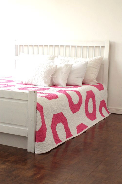 Narzuta patchwork dwustronna |duna| patchwork house