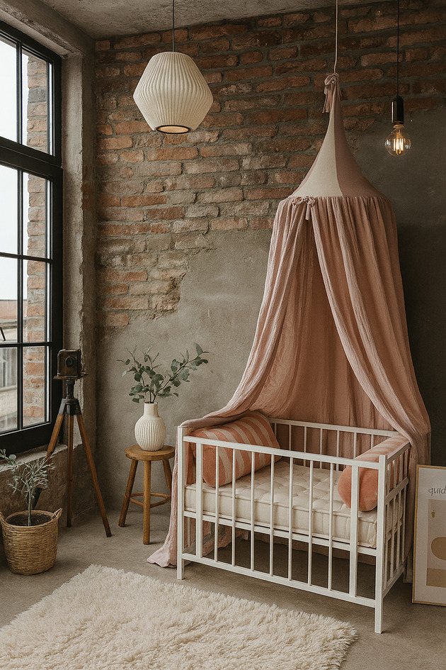 namioty i tipi dla dzieci Baldachim muślinowy do pokoju dziecka - CIRCUS