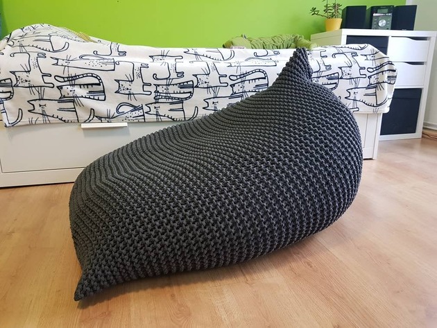 Puf Bean Bag,puf xxl,poducha xxl,sako Złośliwy Lis