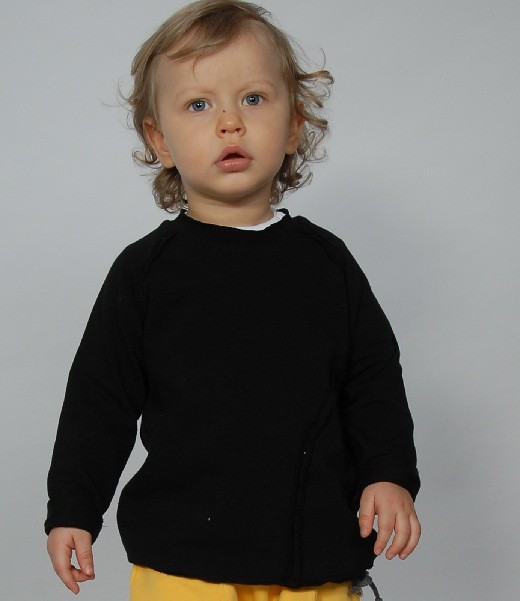 WIOSENNA Bluza z przeszyciami , czarna!!! Gapula