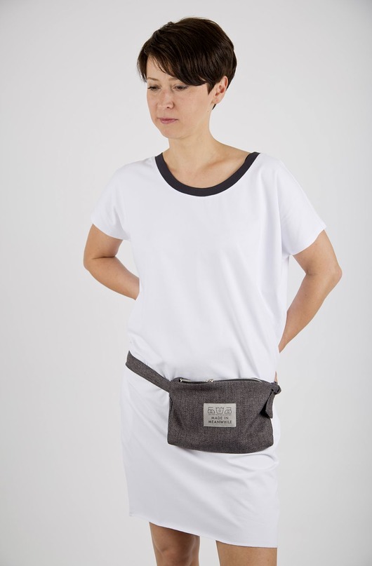Torebka/Nerka MINIBAG GREY MADE IN MEANWHILE
