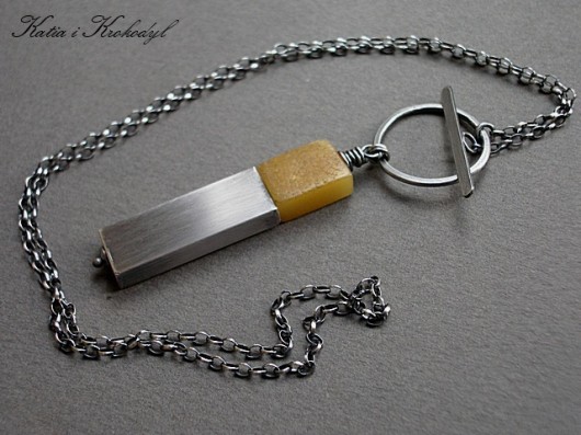 Amber -naszyjnik Katia i krokodyl