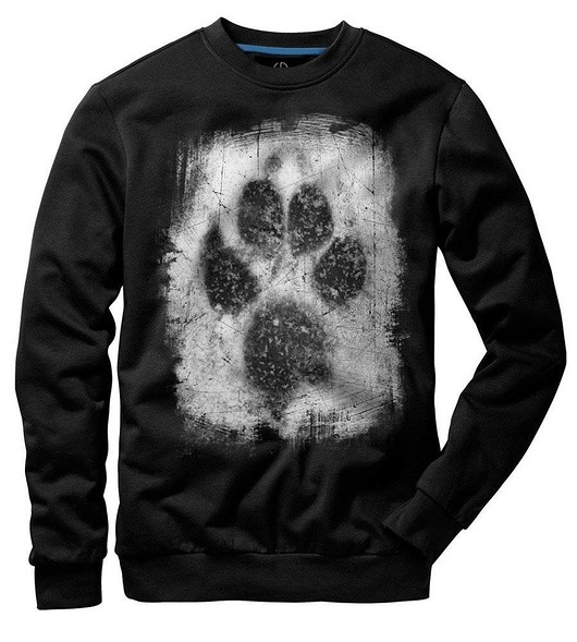 bluzy męskie Bluza marki UNDERWORLD unisex Animal footprint