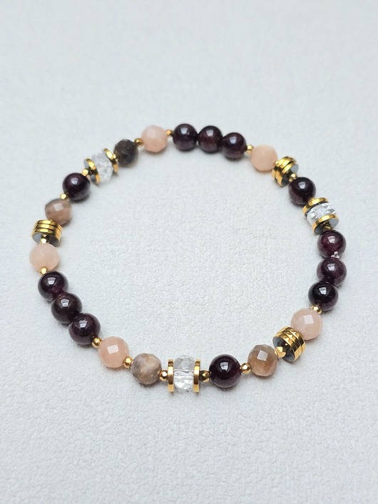 bransoletki z kamieni naturalnych Bransoletka na Gumce Harmonia Barw