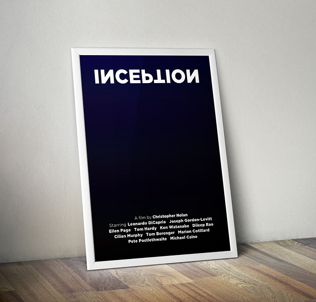 grafiki i ilustracje Plakat Inception - Incepcja
