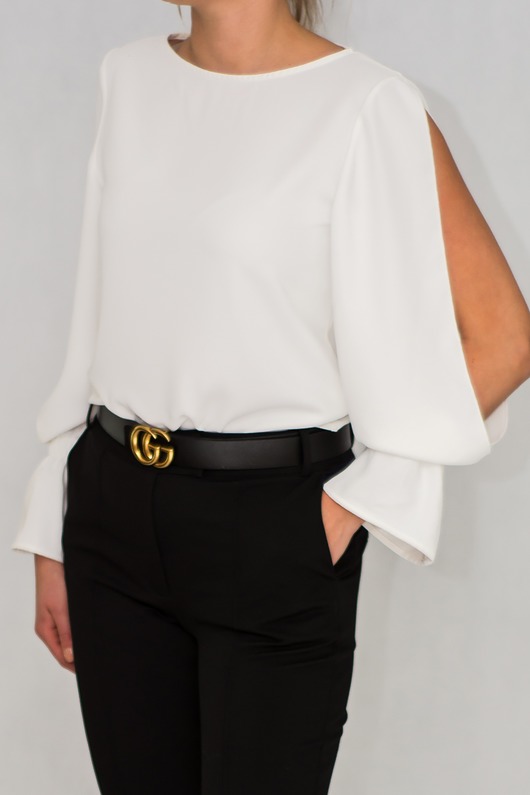 Bluzka Bianco Stella Fashion