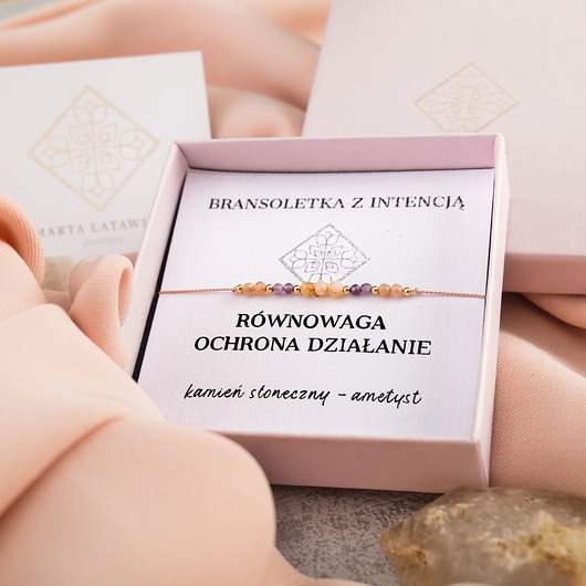 bransoletki z kamieni naturalnych Równowaga  Ochrona Działanie