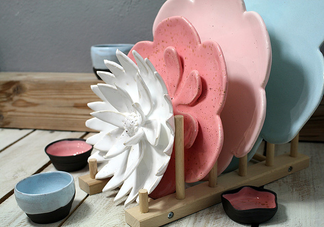patery i talerze I'm a Flower - talerz dekoracyjny