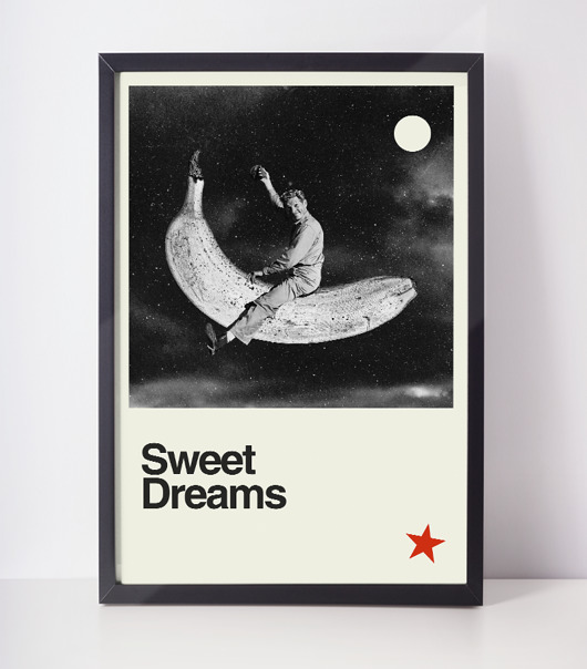 plakat | sweet dreams | 50x70 Klawe Rzeczy