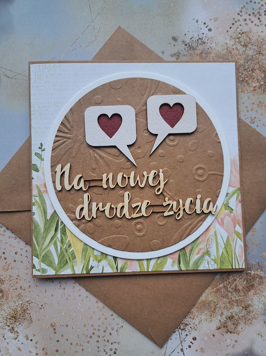 zaproszenia i kartki na ślub Kartka ślubna/ kartka na ślub