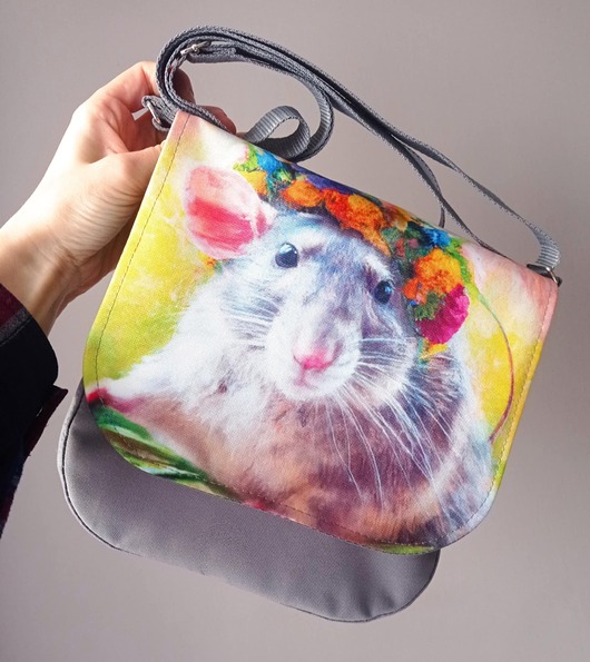 torby na ramię Listonoszka ze szczurem