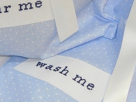 Polka Dot - blue metka by traczka