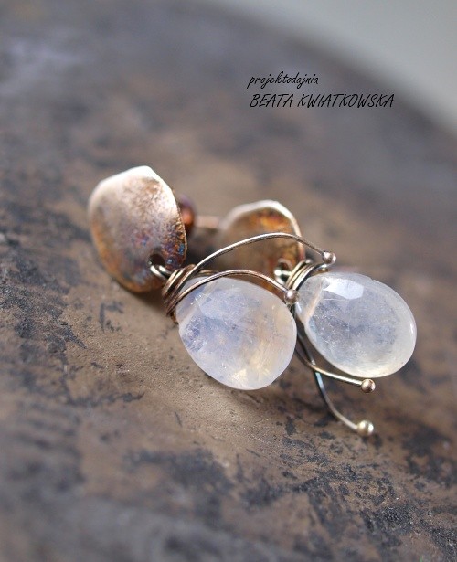 maleńki produkt geotermalny z moonstone Garfish Art Gallery