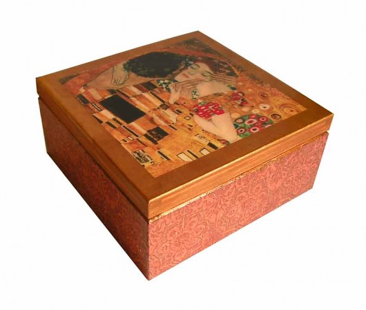 Pudełko - G. Klimt - Pocałunek III Marlena Rakoczy