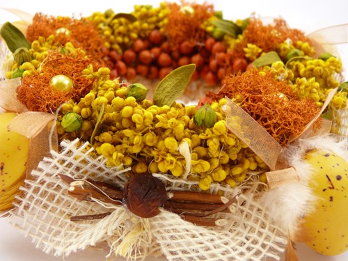 Wianek wielkanocny dla Elizy :) Tulka