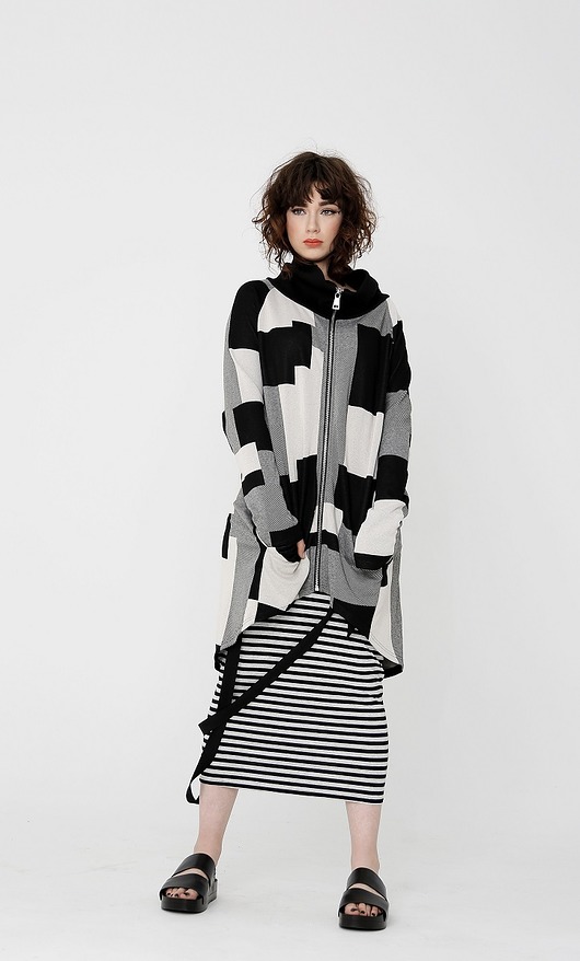 Rozpinana bluza z golfem Macosa