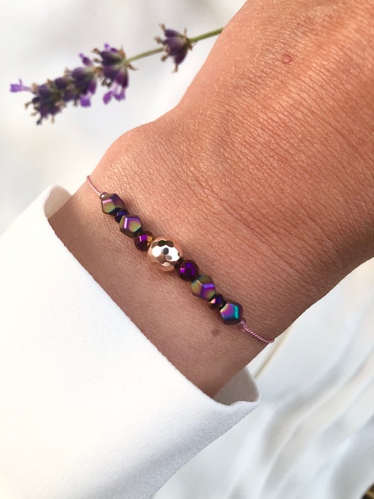 bransoletki z kamieni naturalnych Bransoletka hematyt multikolor