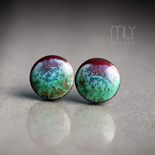 Melonowe 20mm /stal chirurgiczna/ Magda Łysiak