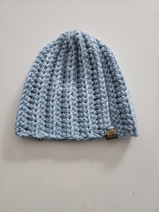 czapki damskie Czapka wełniana w kolorze akwamaryna