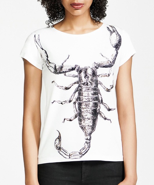Scorpion woman t-shirt SELVA SELVA