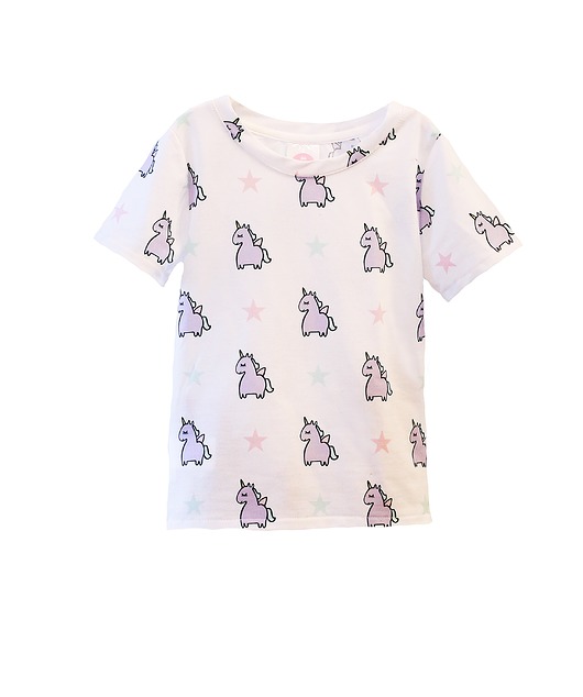 T-Shirt HORSE violet  Little Gold King
