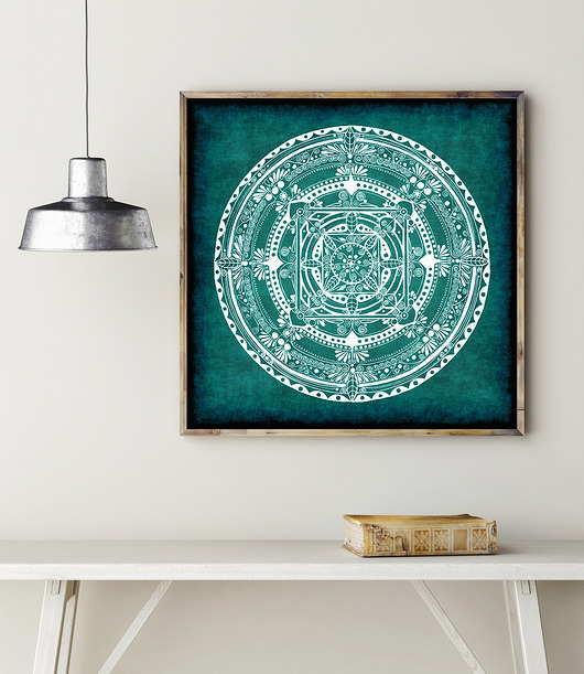 Mandala 30x30cm Malgorzata Domanska
