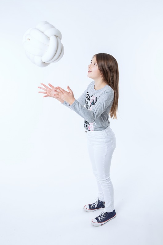poduszki do pokoju dziecka Supeł Ball ecru