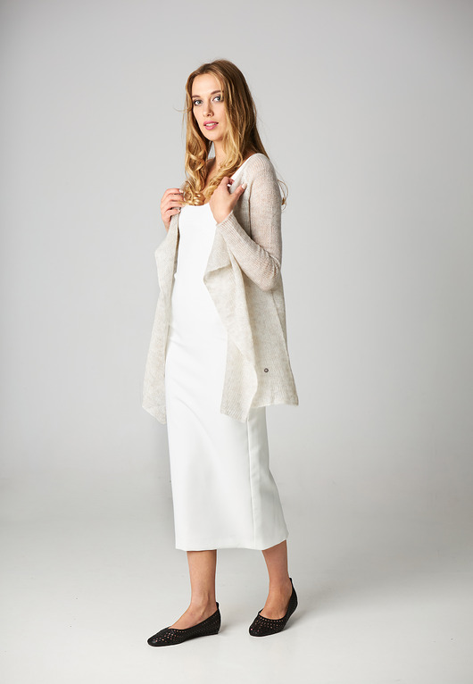 Lekki sweter mgła Rosa - beżowy YOU by Tokarska