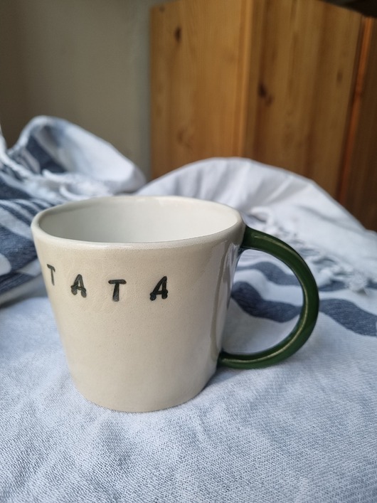 kubki Kubek ceramiczny TATA
