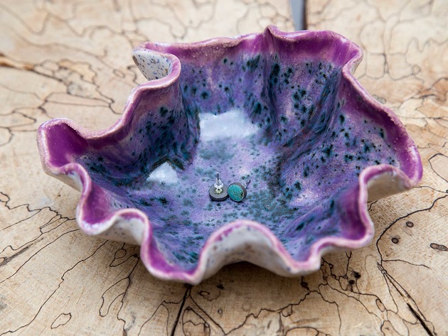 miski i misy Miseczka ceramiczna meduza